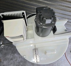 Protectoplas Mixing Tank Model MT-55-23 w/Control, Motor, Impellor, & Stand 115V