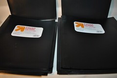 25-PACK UP & UP 2-POCKET PORTFOLIO W/ PRONGS BLACK 9-3/8″ X 11-3/8″ 081031257R00