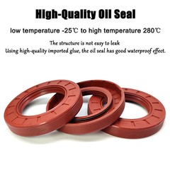 Metric TC Rotary Oil Shaft Seal FKM Fluorine Double Lip Seal 22mm – 26mm Shaft