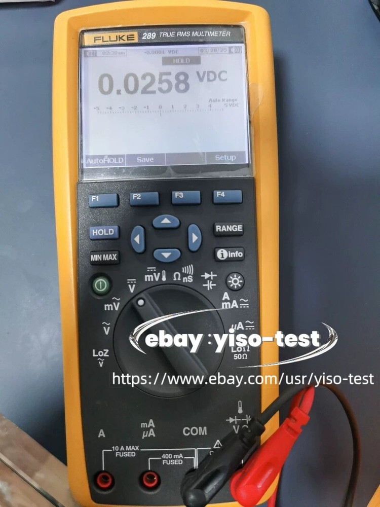 Fluke 289 True-RMS Industrial Logging Multimeter #Good function /