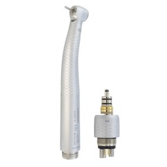 COXO Dental Fiber Optic Handpiece LED High Speed Turbine CX207-GW W&H RQ Coupler