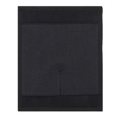 Black Padded Concealed Carry Pistol Holster with Easy Attach Hook & Loop Panel