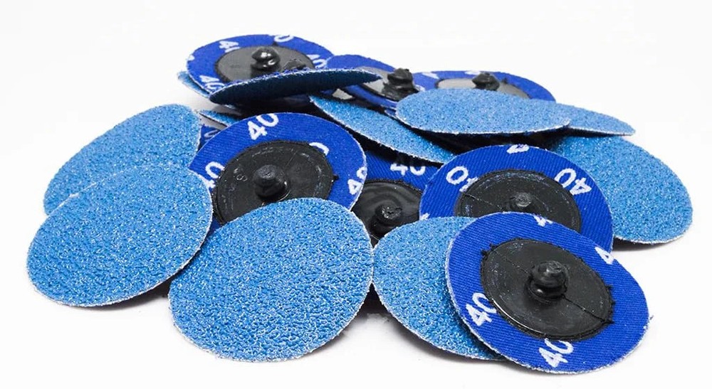 Benchmark Abrasives 2″ Zirconia Quick Change Sanding Discs, 36 Grit | Male R Typ
