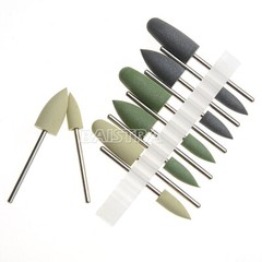 Dental Composite Polishing Kit Rubber Polisher Resin Base For Low Contra Angle