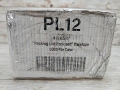 Tape Logic PL12 Packing List Enclosed Envelopes 4 1/2″ x 5 1/2″ 1000/CASE Dented