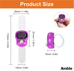 10 pcs Electronic Finger Counter LOTS Resettable 7 Digit LCD Electronic Digital