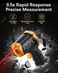 LCD Digital Non-contact Laser IR Infrared Thermometer Temp Meter Temperature Gun