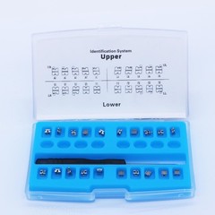 20Pcs/Kit Self-Ligating Metal Dental Brackets Roth 0.22, 345 Hook + Tool