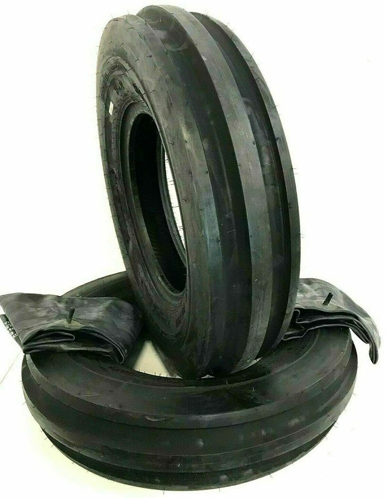 2 New Farmall Cub 4.00-12 Front Tractor Tires & Tubes D/S