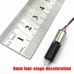 6mm DC 3V Mini-Coreless Planetary Gearbox Gear Reducer Deceleration Motor