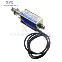 JF-0530B DC12V 300mA 5N/10mm Pull-Push-Type DC Solenoid Electromagnet