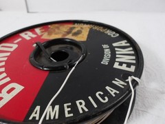 Brand-Rex 22 AWG White Teflon TFE Mil-Spec 1,000′ NOS 3 Lbs w/Spool
