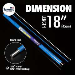 20 Sticks Flux Coated Brazing Rods Bcup-5 15% Silver Solder Phos Copper Brazing