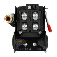 140-175 PSI 4 Port Pressure Switch Control with Unloader for Air Compressor