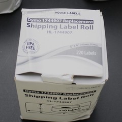 Direct Thermal Labels LW 1744907 for DYMO 4XL 4″x6″ – (3.5) Rolls of 220