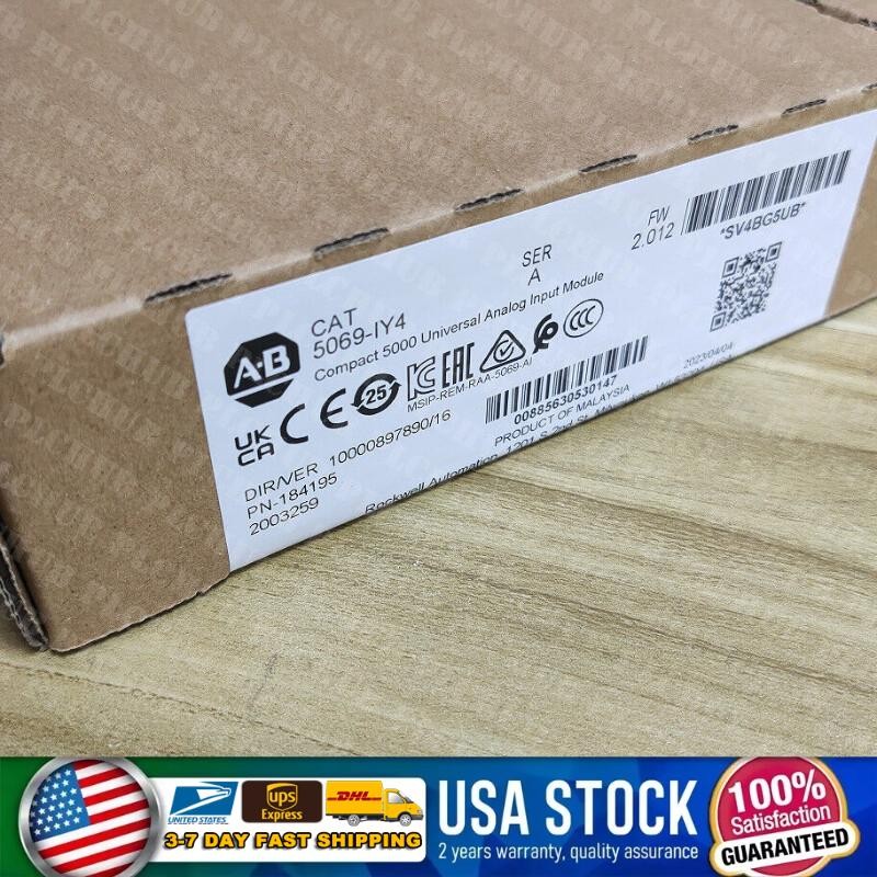New Sealed Allen Bradley 5069-IY4 Ser A Universal Analog Input Module