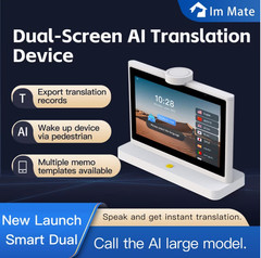 Dual-Screen Business AI Smart Translator Device with 10″ Touchscreens Translator
