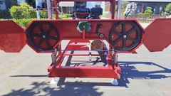 32″ Portable Sawmill 15HP 420cc RATO Gas Engines with E-Start Band Saw in US