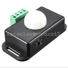 DC 12V-24V 8A Automatic Infrared PIR Motion Sensor Switch For LED light Stylish