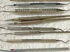34 Lot of 34 Vintage Branded Dental Tools Picks Tweezers