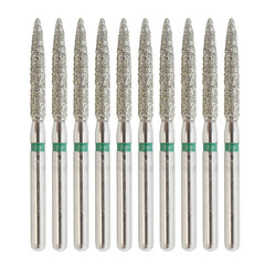 Dental Diamond Burs FG Flame Bur 863/016C Coarse Grit For High Speed Burr