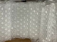 Air Pillow Wrap Film Roll, 16″X13″-Length 1000ft, Inflatable Packaging Air Film