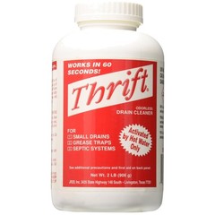 Fast-Acting Drain Cleaner 2lb White