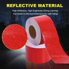 Red DOT-C2 Reflective Tape Conspiciuity Safety Caution Night Trailer Truck Semi