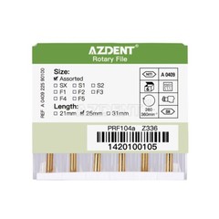 25MM Dental Endodontic Engine Use Gold/Heat Activated/NiTi Super Rotary Files