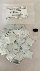 DPD Free Chlorine Reagent 25ml Sample Lot of 88 INCLUDES 25ml GLASS SAMPLE CELL
