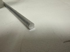.75 Diameter Aluminum Round Bar 6061 T6511 Length 15 inches QTY 1 SKU1006