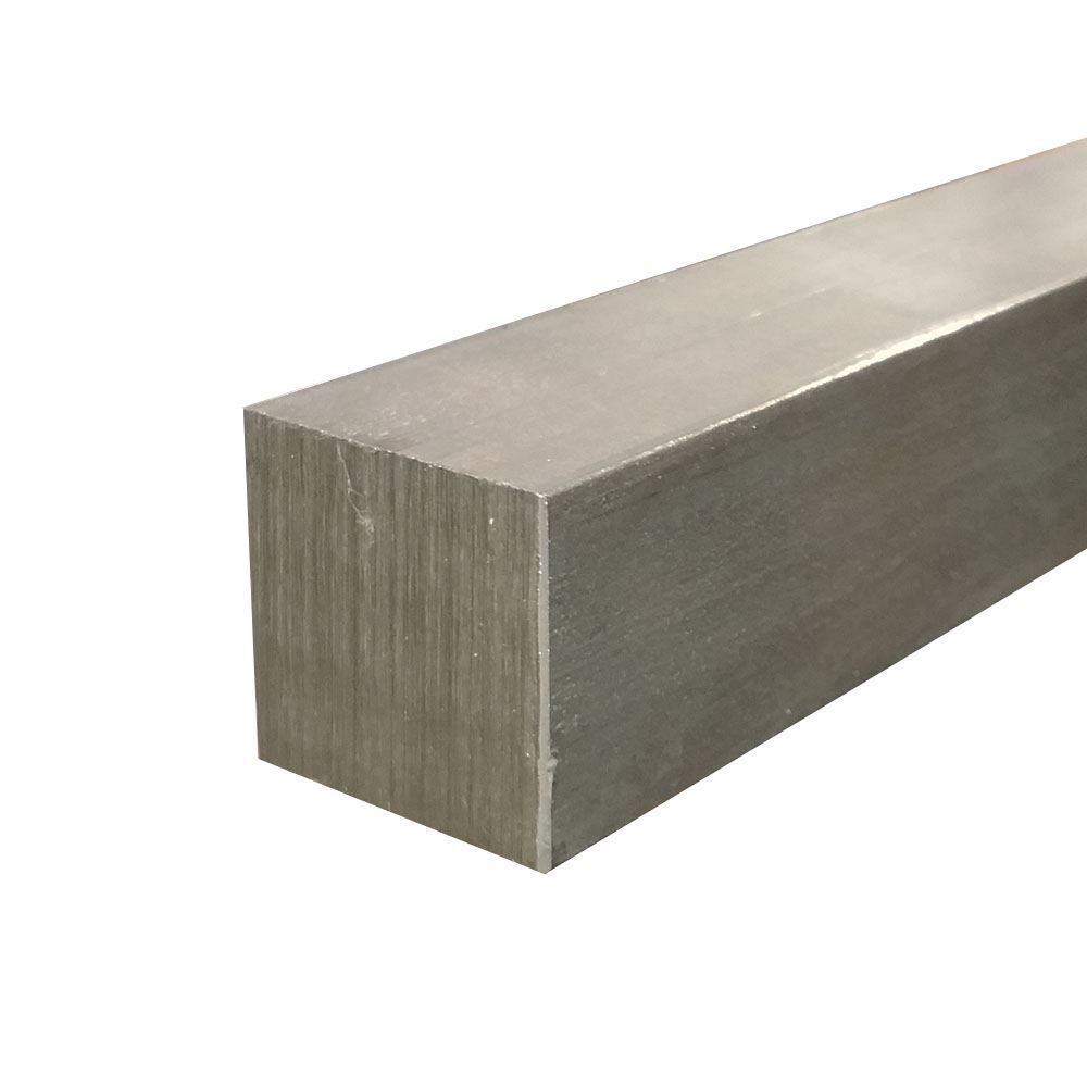 15mm x 15mm x 36″, 303 Stainless Steel Square Bar, Cold Finished