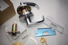SARGENT 28 65G37 Satin Chrome Cylindrical Lock 6500 Classroom Lever Door Lock