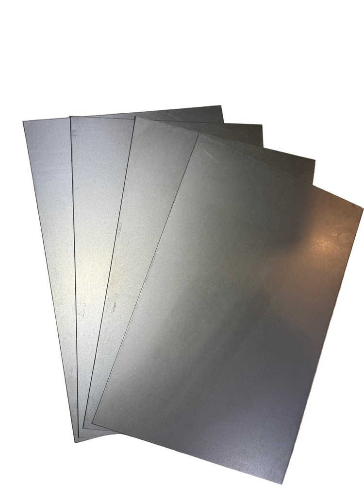 18 Gauge Carbon Steel Sheet Metal 12″ x 24″ 4 Pack Cold Rolled Weldable USA Made