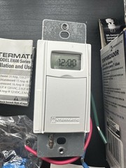 Intermatic ~ EI600WC ~ 20A 120-277VAC Programmable Timer Heavy-Duty White ~ (v)