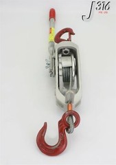 13134 LUG-ALL SMALL FRAME CABLE RATCHET WINCH PULLEY HOIST 3000-10