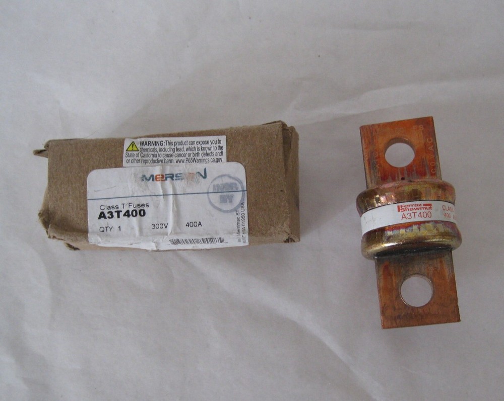 New Ferraz Shawmut A3T400 Class T Fuse 400A