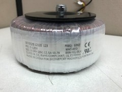 Toroidal Transformer 300VA 24V AC 12.5A or 28V AC 10.7A 60Hz 12120 120V