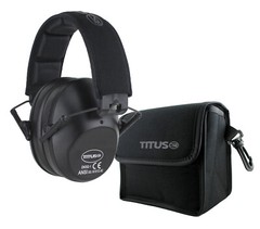 34 NRR SHOOTING FIRING GUN RANGE NOISE REDUCTION EAR MUFFS HEARING PROTECTION