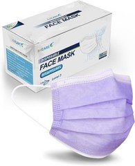 Disposable Face Masks, 3-Ply ASTM Level 3 Medical Grade, FSA/HSA Eligible, Br…