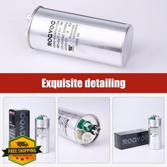 Rogvoc 40+5 MFD 370/440V Start Dual Run Capacitor