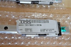 NEW (2) THK SRS12 x180mm Linear LM Rails, (4) SRS12MUU Bearings 2SRS12MUUC1+180L