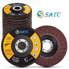20X 4-1/2 Flap Discs 40 60 80 120 Grit Angle Grinder Sanding Grinding Wheels 4.5