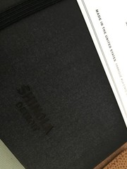 Magna Shinola Detroit Lined Blank Pages Leather Journal Portofilio + Gift Box