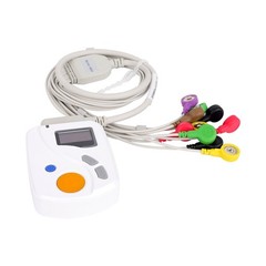 24 Hours Dynamic ECG Systems 12 Channel EKG Monitor ECG holter Recorder Software