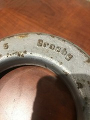 New Crosby A-1361 Eliminator 5/8″ Single Grab Hook | 22,600 lbs. 1049831 GR 100