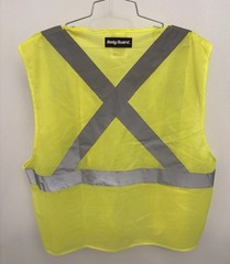 Bodyguard Hi-Visibility Safety Vests “L/XL” LOT OF 15 – Yellow (100% Polyester)