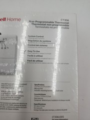 Honeywell CT30A Heat Only Non-programmable Thermostat