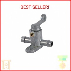 Acxico 1Pcs 5/16′ In-Line Straight Fuel Gas Shut Cut Off Valve Switch 8mm Motorc