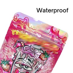 4×5” Mylar Bags Resealable Stand Up Pouches Odor Proof Storage Multi-Purpose